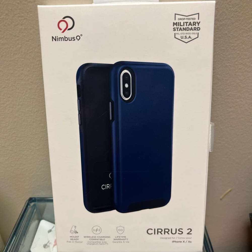 Brand new blue iPhone X/XS case